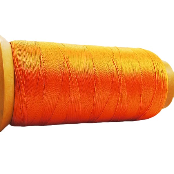 750m 820yrd Orange en Nylon 3-les Fils de Perles de Pompon de Fil Cordon Chaîne de Bijoux de Corde T - Photo n°1