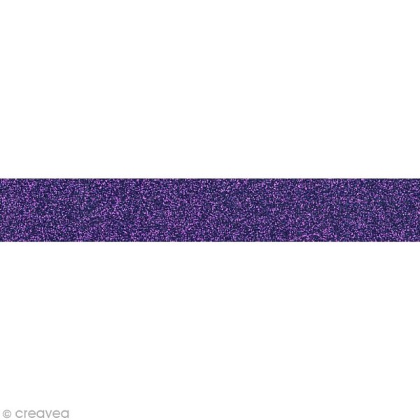 Glitter Tape - Oh Glitter by Toga - violet x 2 m - Photo n°1