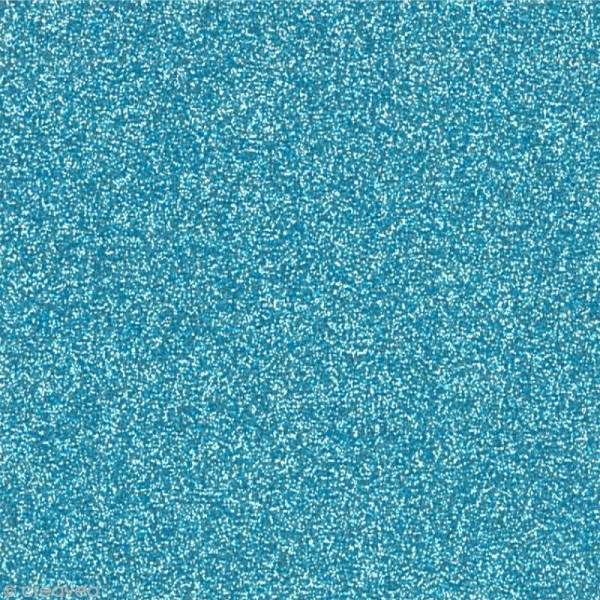 Papier adhésif pailleté bleu ciel - Oh Glitter by Toga - 30,5 x 30,5 cm - Photo n°1