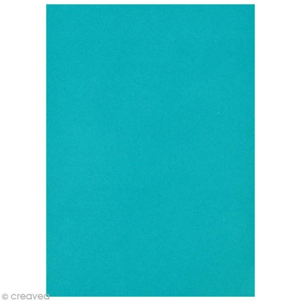 Floc thermocollant A5 - Bleu turquoise - Photo n°2