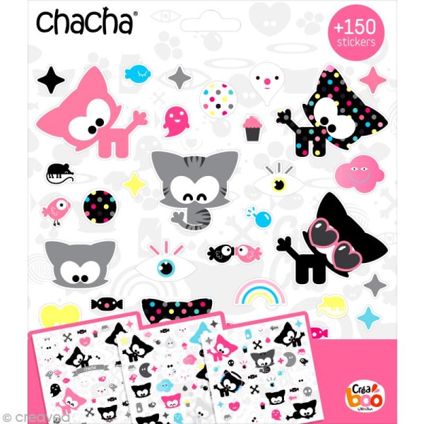 Stickers Toga Chacha x 150 pcs - Photo n°1
