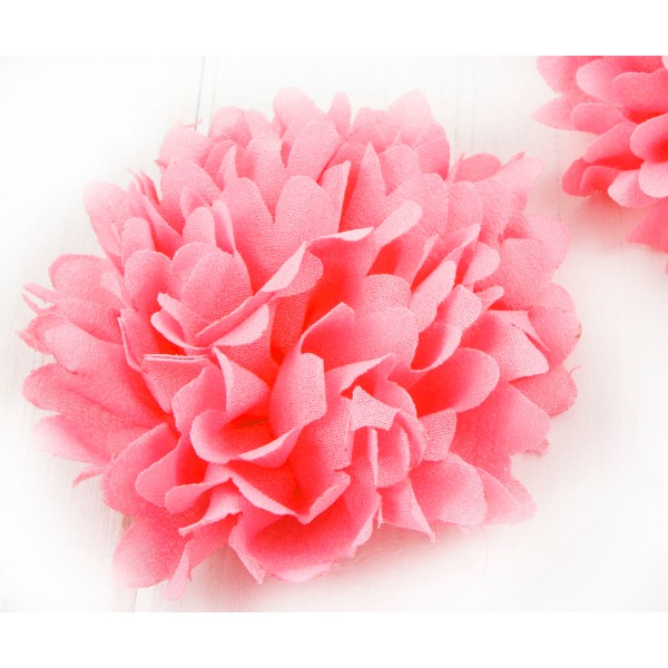 2pcs Rose Filés de Soie Artificielle Fleur de Célébration de Mariage, Décoration, Accessoires de Che - Photo n°1