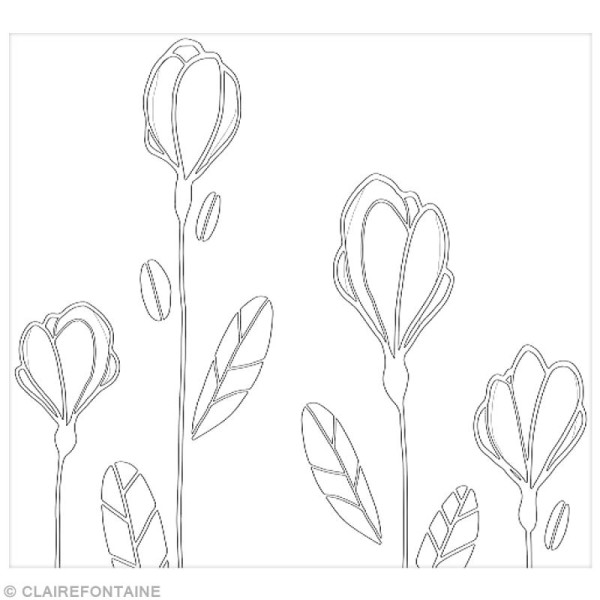 Bloc coloriage adulte Clairefontaine - Design home book - Osaka - 30 x 30 cm - Photo n°4