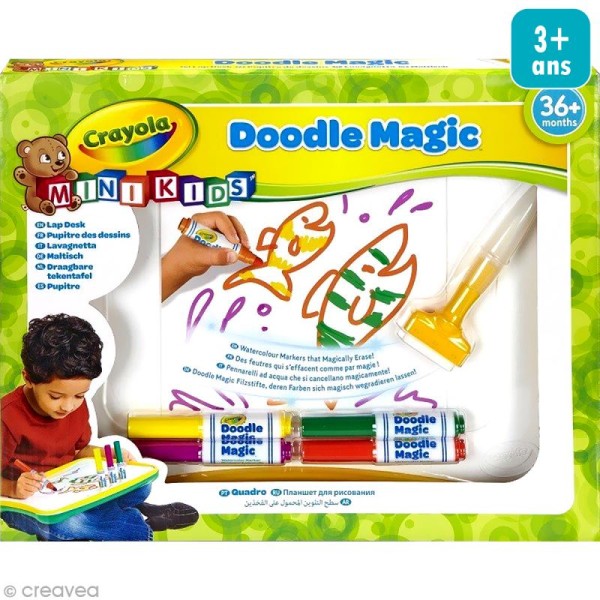 Pupitre à dessin Doodle Magic - Crayola Mini kids - Photo n°1
