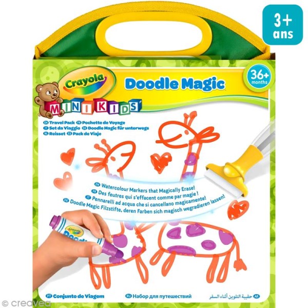 Pochette de voyage Doodle Magic - Crayola Mini kids - Photo n°1