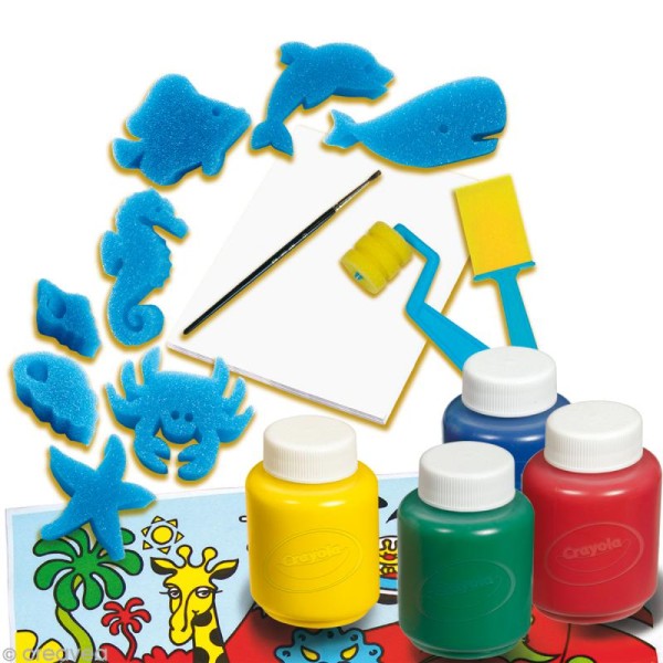 Kit jeux de peinture - Crayola - Photo n°2
