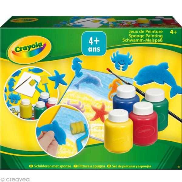 Kit jeux de peinture - Crayola - Photo n°1