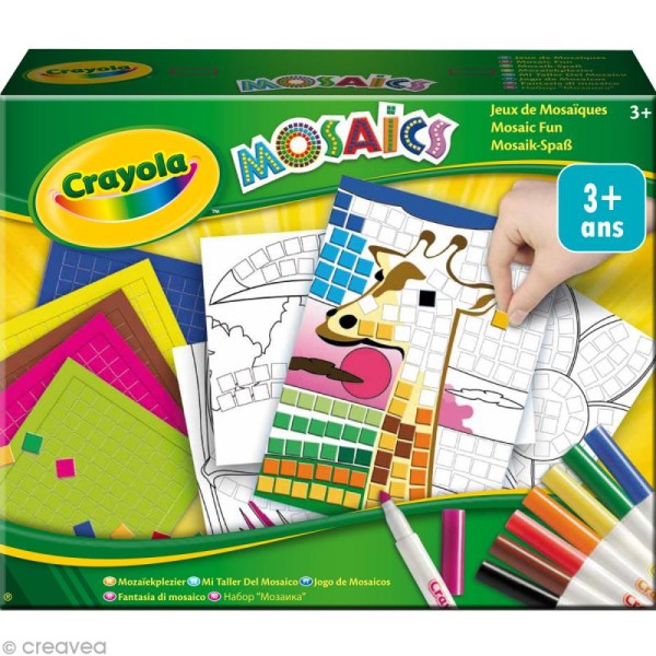 Kit jeux de mosaïques - Crayola - Photo n°1