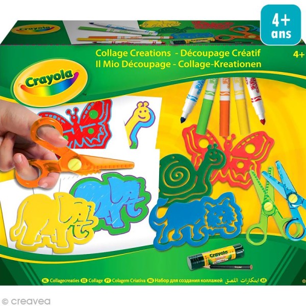 Kit de découpage créatif Crayola - Photo n°1