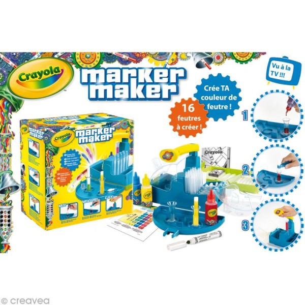 Kit Marker Maker - Création de feutres - Crayola - Photo n°3