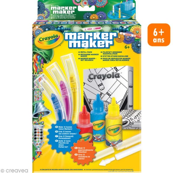Recharges pour Marker Maker - Créations de feutres - Crayola - Photo n°1