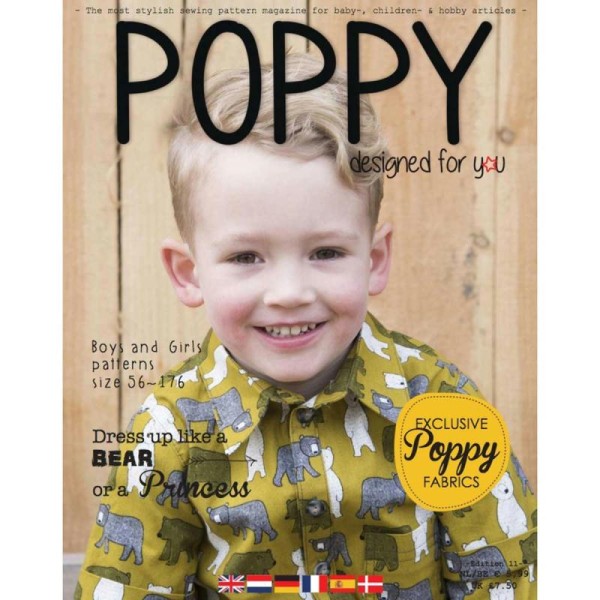 Magazine Poppy couture enfant, automne hiver 2017 -18 - Photo n°1