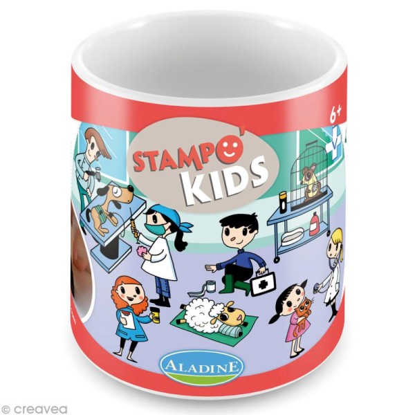 Kit 15 tampons Stampo'kids - Vétérinaire - Photo n°1