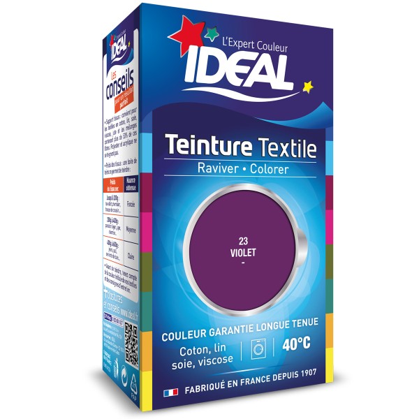 Teinture Tissu Idéal liquide - Violet - 40 ml - Photo n°1