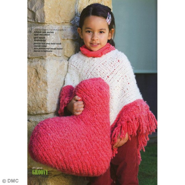 Catalogue tricot DMC - laine glamour - Automne / hiver - 15 modèles enfants - Photo n°4