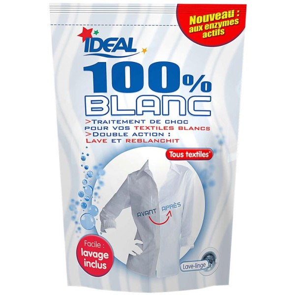 Teinture Textile 100% Blanc IDEAL