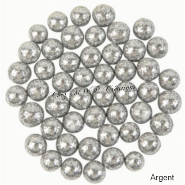 10Gr De Mini Boules Pailletées  (Plusieurs Coloris Disponible) - Photo n°1