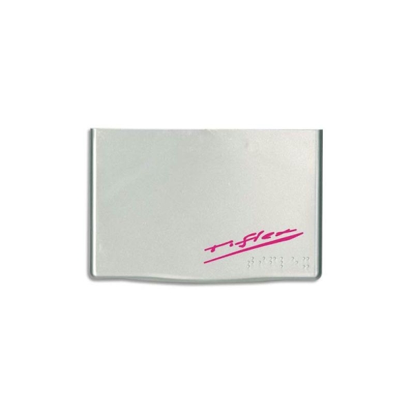 TIFLEX Tampon encreur rechargeable , feutre 10x5,5cm rouge - Photo n°1