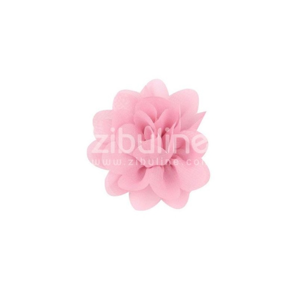Fleur chiffon - Rose pâle - Photo n°1