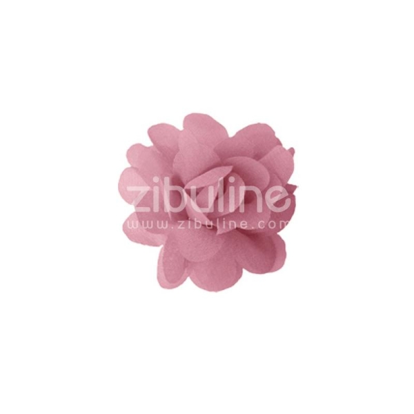Fleur chiffon - Vieux rose - Photo n°1