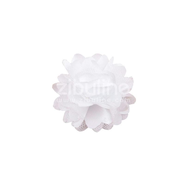 Fleur dentelle - Blanc - Photo n°1