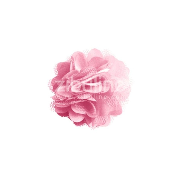 Fleur dentelle - Rose - Photo n°1