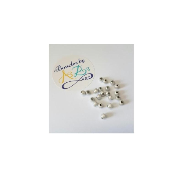 Perles magiques blanches 4mm x30 - Photo n°1