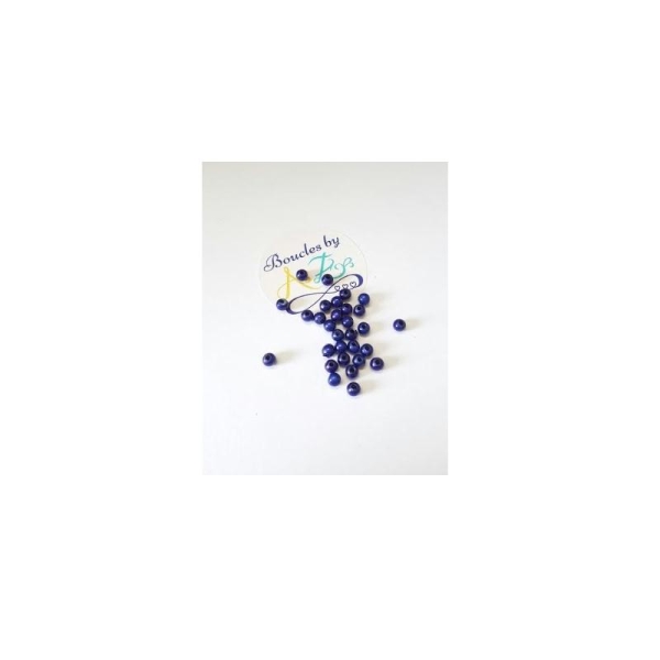 Perles magiques bleues 4mm x30 - Photo n°1