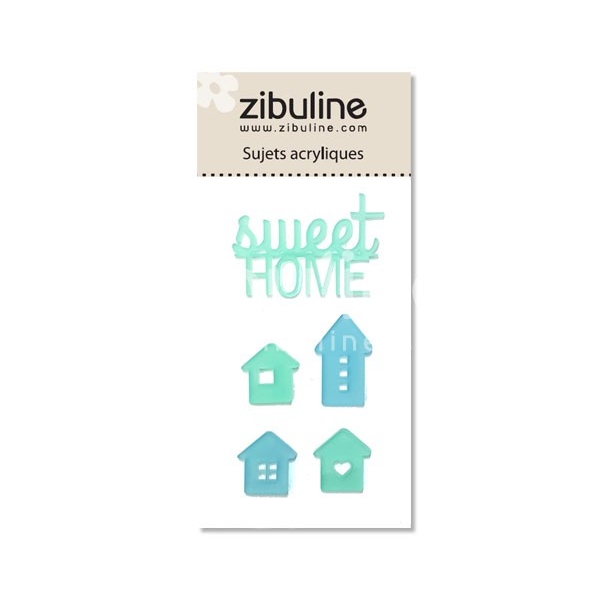 Sujets acryliques - Sweet home mint - Photo n°1