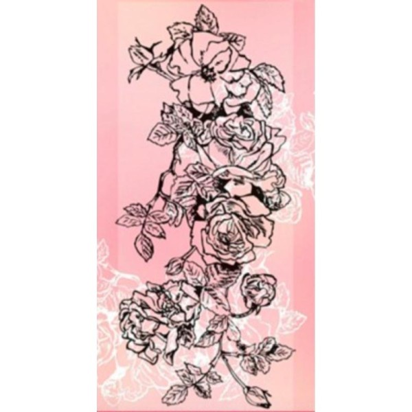 Tampon transparent Bordure de roses - Marianne Design - Photo n°1
