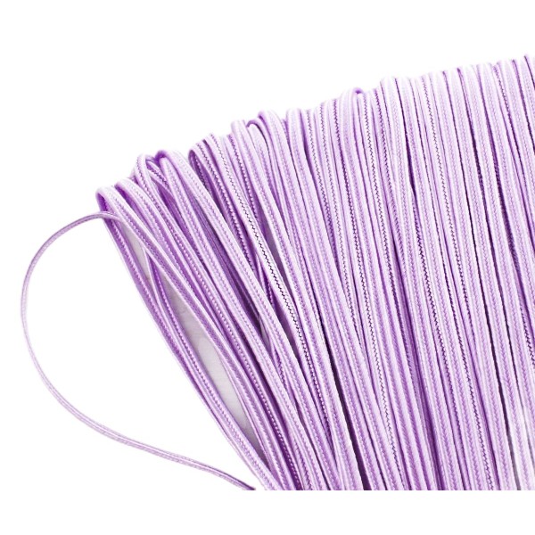 4yrd de 3,6 m de Lumière Pourpre Violet Polyester Texturés Soutache Cordon Tressé Large Gimp Pour Pe - Photo n°1