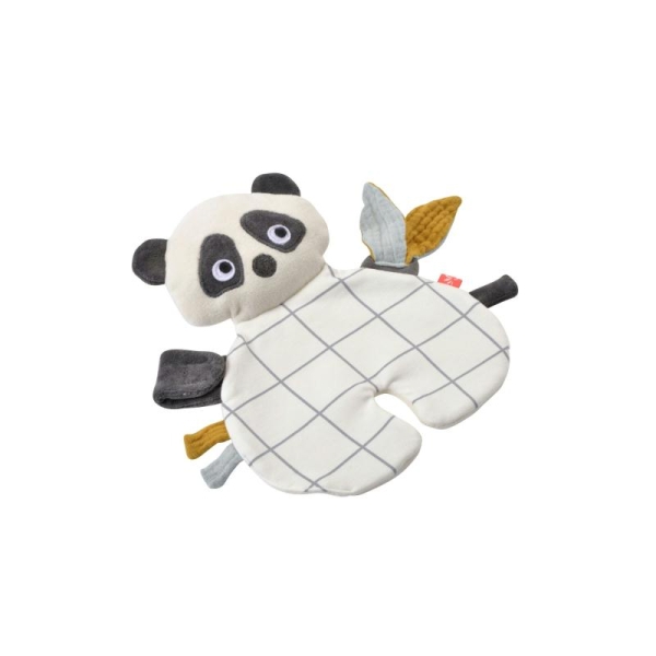 Doudou Étiquettes - panda (GOTS) - Photo n°1