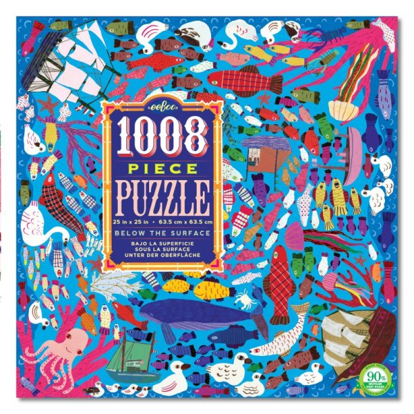 Puzzle 1008p- sous la surface - Photo n°1