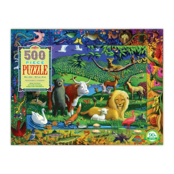 Puzzle 500p- le royaume de la paix - Photo n°1