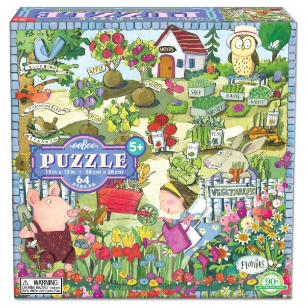 Puzzle 64p- un jardin - Photo n°1