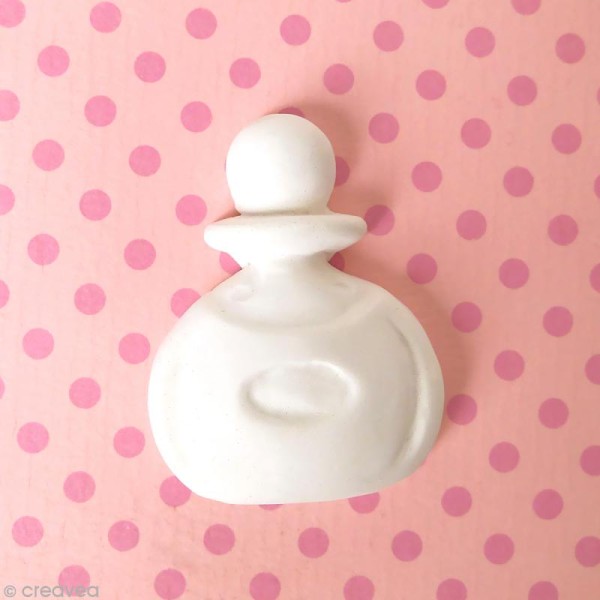 Forme en plâtre - Romantique - Parfum - 3,6 x 2,9 cm - Photo n°2