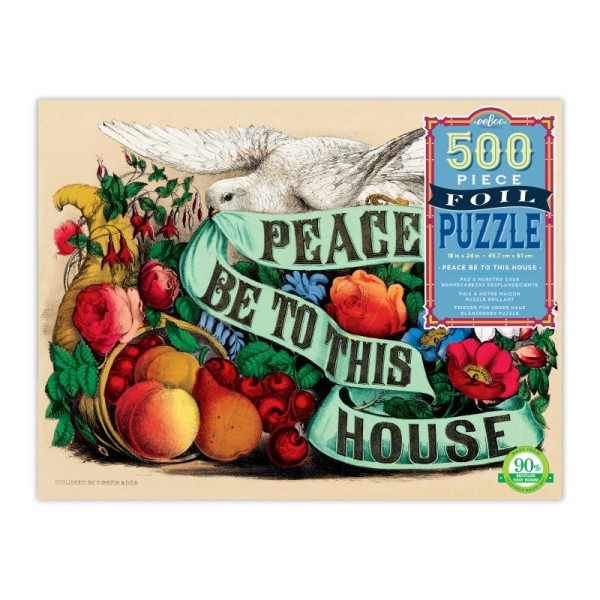 Puzzle 500p-peace be to this house - Photo n°1