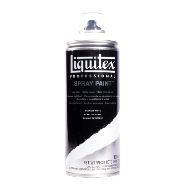 Liquitex aerosol 400ml blanc titane - Photo n°1
