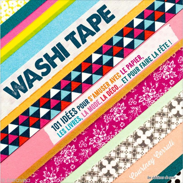 Livre Washi tape - Courtney Cerruti - 128 pages - Photo n°1
