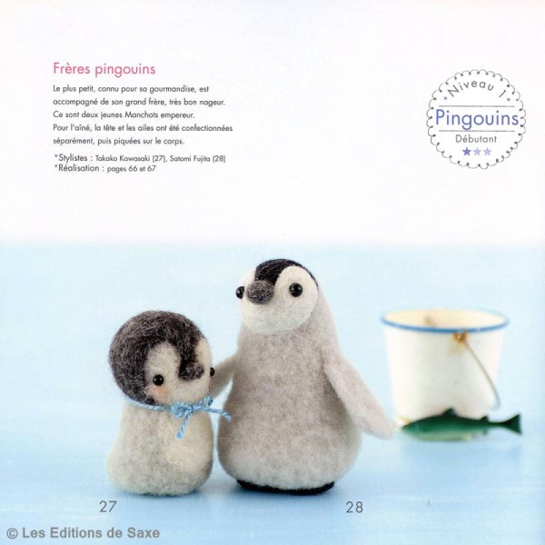 Livre animaux en feutrine - Petites mascottes en laine feutrée - Photo n°5