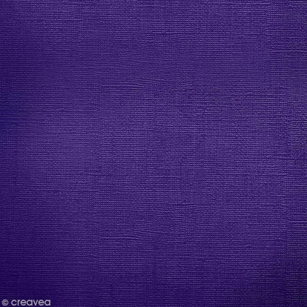 Feuille de papier tissé adhésif 30 x 30 cm - Violet - Photo n°2