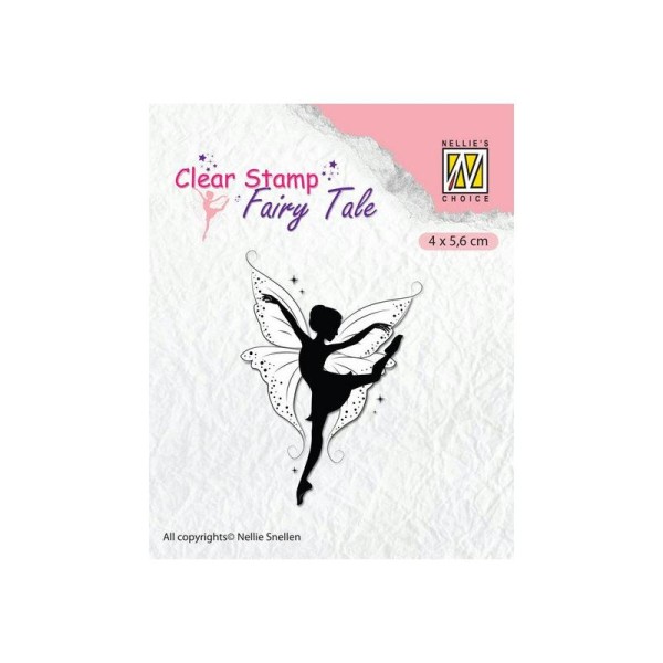 Tampon clear transparent scrapbooking NELLIE'S S CHOICE FEE 013 - Photo n°1