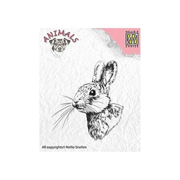 Tampon clear transparent scrapbooking NELLIE'S S CHOICE LAPIN - Photo n°1
