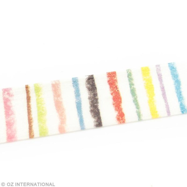 Masking Tape - Traits de crayon - 15 mm x 7 m - Photo n°2