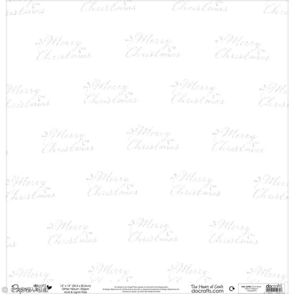Papier de soie 50,8 x 66 cm - Create Christmas - 20 feuilles - Photo n°2