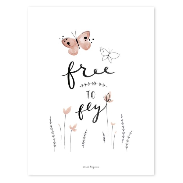 Affiche free to fly - Photo n°1