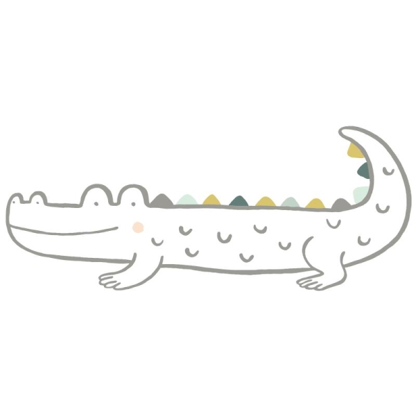 Grand sticker crocodile - Photo n°1