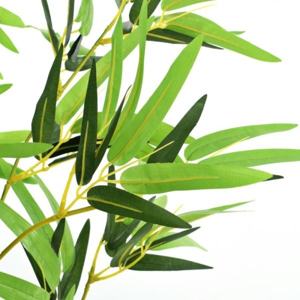 Vidaxl Plante Artificielle Avec Pot Bambou 150 Cm Vert - Photo n°3