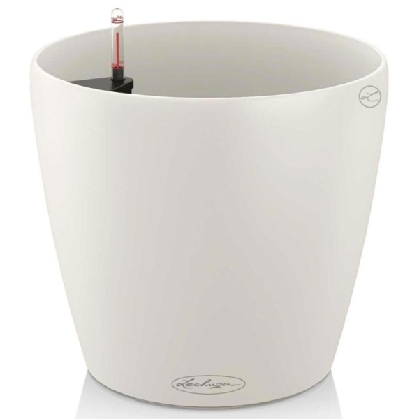 Lechuza Jardinière Classico Color 35 All-in-one Blanc 13210 - Photo n°1