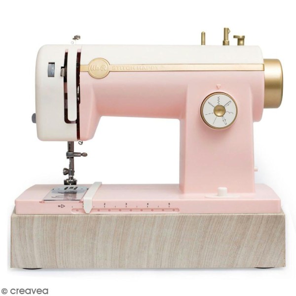 Machine à coudre stitch happy We R Memory Keepers - Rose - Photo n°1